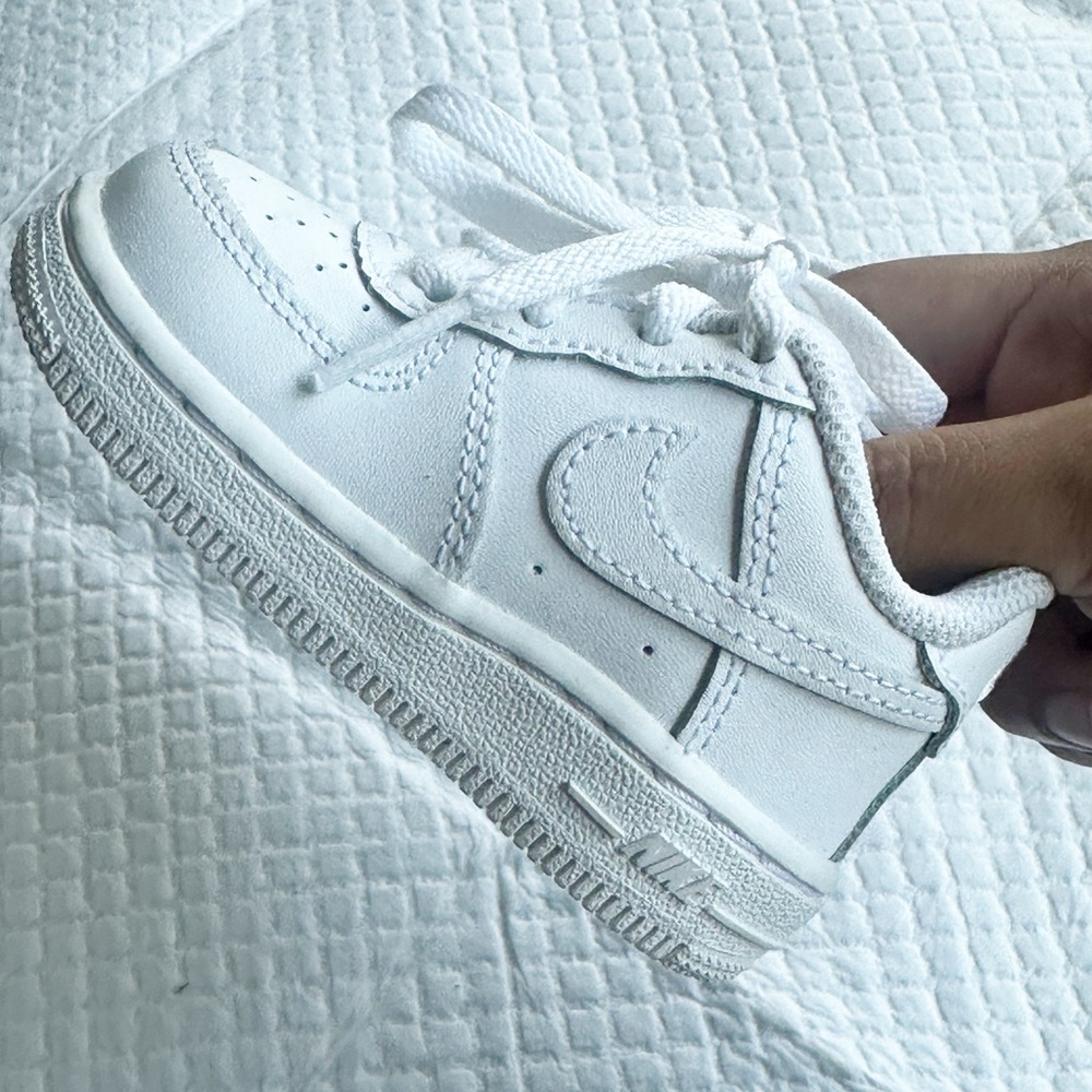 Nike Infant AF1- White Nike Air Force 1s